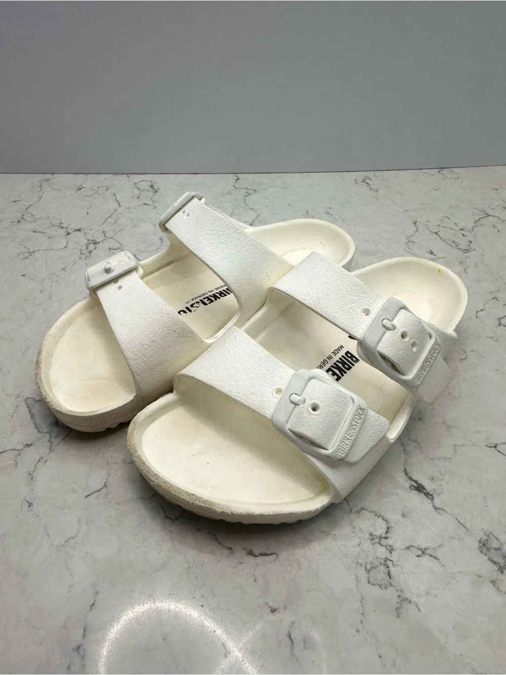 Birkenstock EVA Kids Size 30 US12 White